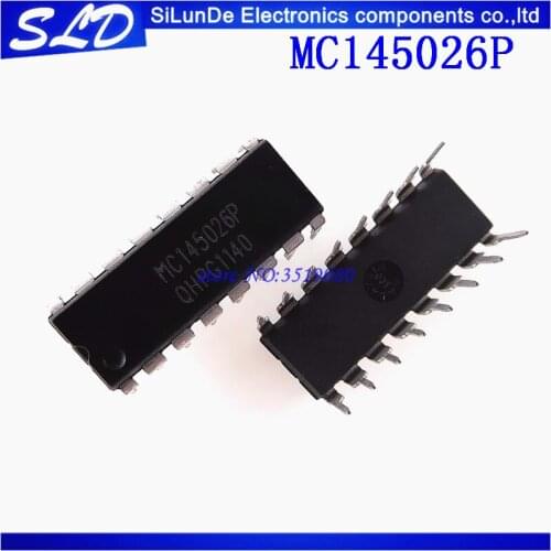 Free Shipping 20pcs/lot MC145026P MC145026 DIP-16 new and original in stock