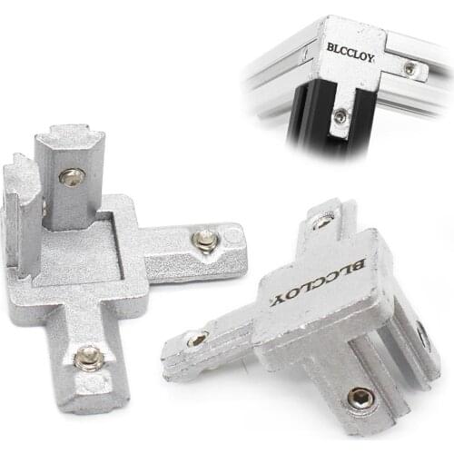 BLCCLOY 3-Way Metal End Cap Corner Bracket, 2020 3030 4040 Connector End Corner Cap for Eu Standard 20/30/40 Series Profile Rail