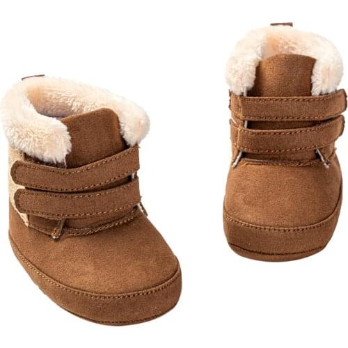 Baby Casual Shoes Infant Kid Girls Soft Sole Crib Toddler 0-18M Baby Girls Soft shoes Boots Shoes Winter Warm Snow Boots