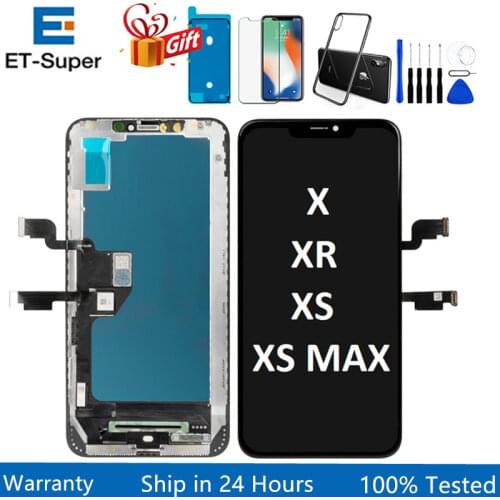 Tianma Incell Screen For iPhone X XS Max XR Display Original OLED LCD Touch Panel Replacement Complete Digitizer Assembly Parts