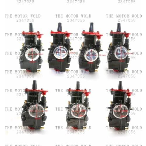 The motor world 21/24/28/30/32/34 mm Motorcycle Engine Part Carburetor Mikuni PWK Carburetor With Power Jet Dirt Bike ATV