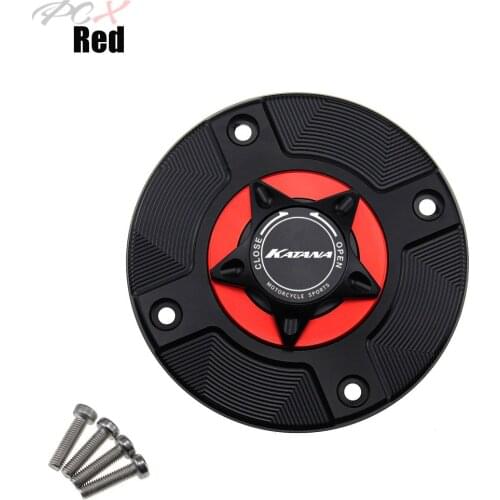 Motorcycle Fuel Gas Cap Petrol Tank Cover CNC Quick Release Cover for KATANA 600 750 1998-2001 CNC Quick Release Cover