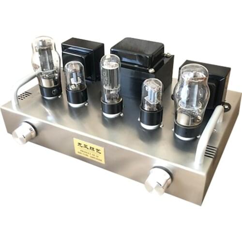AIYIMA High-End Tube Spartan Z1 Tube Power Amplifier 6H9C 6P3P 5U4C BT 5.0 Vacuum Tube Home Amplifier Home Theater System