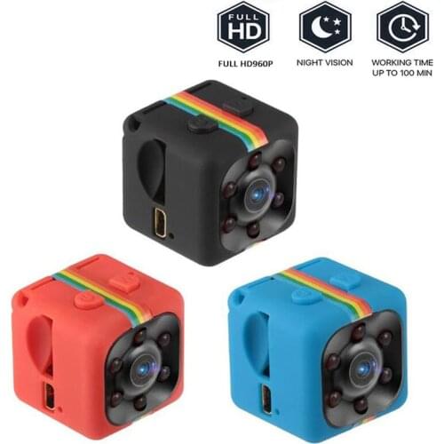 SQ11 Mini Camera HD 960P Sensor Night Vision Camcorder Motion Detection Surveillance Camera Wifi Video Recorder Small Camera Cam