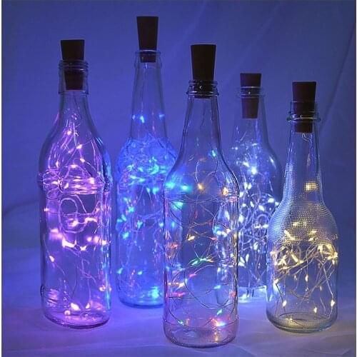 10LED 20LEDs Mini LED Holiday String Lights Micro Waterproof Lamp Indoor Wedding Light for Home Decoration Christmas Glass Craft