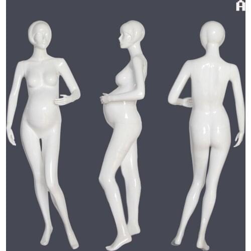 Fashionable New Style Hot Sale Female Pregnant Mannequin Fiberglass Model Factory Direct Sell
