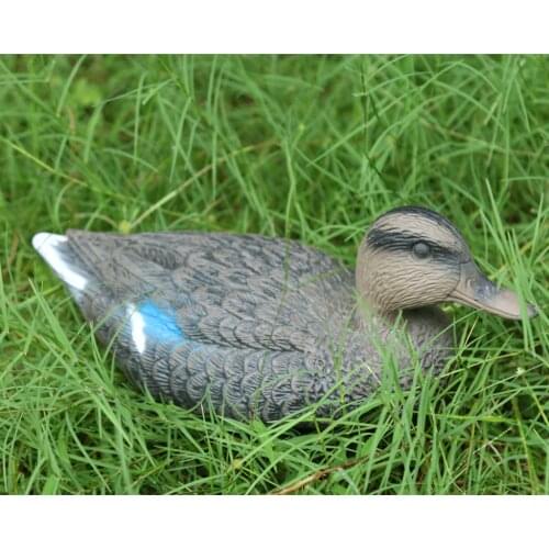 Mandarin Duck Statue Hunting Shooting Decoy Artificial Animal Sculptures Home Garden Lawn Ornaments Pool Pond Decors