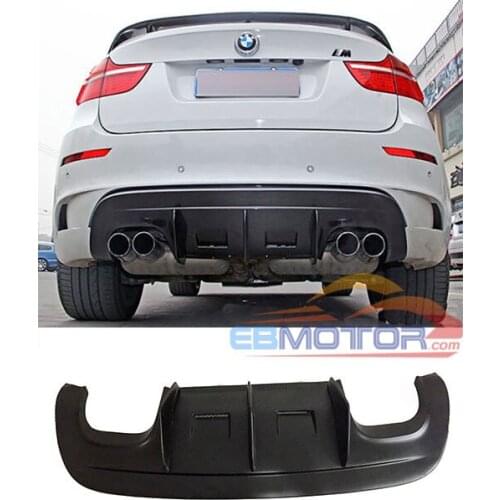 PAINTED A TYPE Rear Diffuser Spoiler For BMW E71 X6 X6 2009-2014 B370F