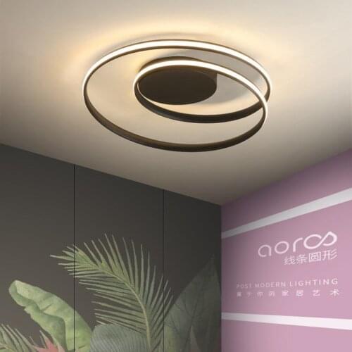 Post-modern minimalistic personality creative ceiling lamp led stylish home atmosphere warm romantic bedroom room lamp LB1235