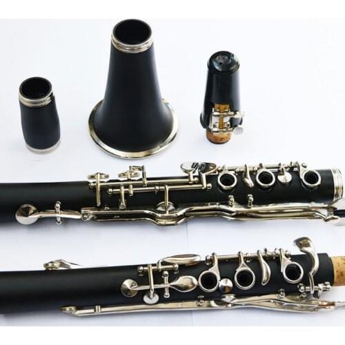 Professional G key clarinet Hard rubber Good material good sound