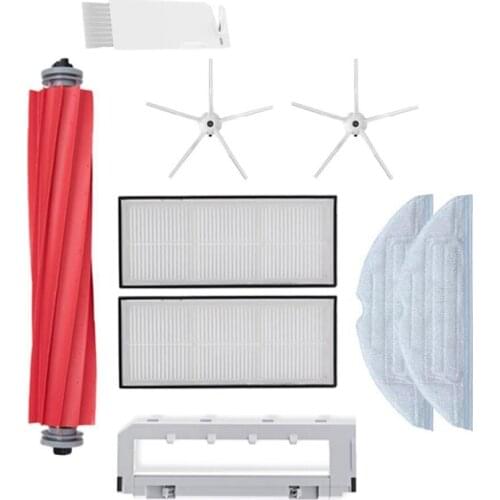 For Xiaomi Roborock S7 S70 S75 S7max S7 Maxv T7S Plus Main Side Brush Mops Cloths HEPA Filter Kit Cleaner Accessories