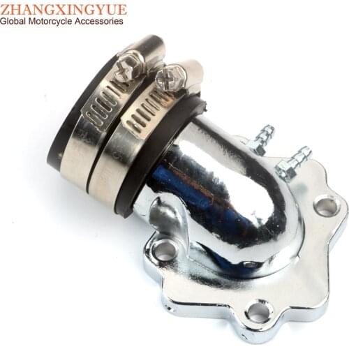 Scooter Racing Intake Manifold for Malaguti 50 Ciak Centro F10 F12 Phantom Yesterday F15 Fire Fox Ic Rst Eu2 50cc 2 Stroke