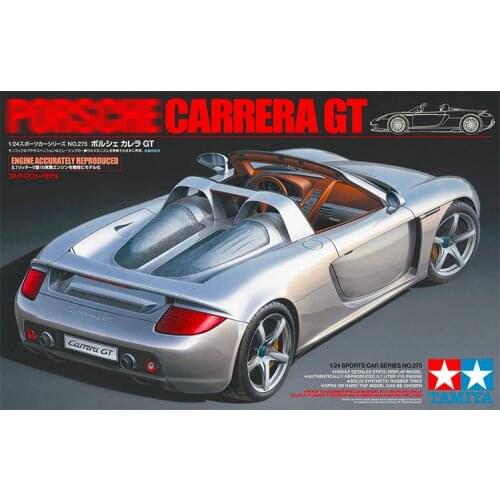 1/24 Tamiya plastic assembling car model toy Porsche Carrera GT super sports car DIY assembling kit #24275