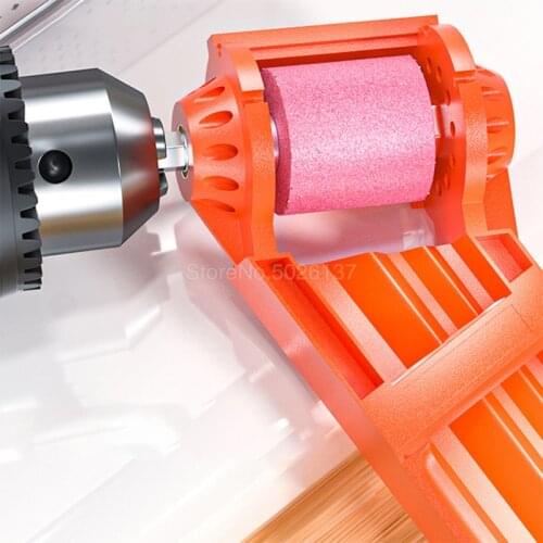 2.0-12.5MM Portable Drill Bit Sharpener 1 Set Corundum Grinding Wheel Tool Twist Sharpening Machine Hand Tools Nail Bits For