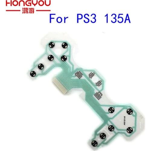 5Pcs SA1Q135A Ribbon Circuit Board Film For Sony PS3 Joystick Keypad Flex Cable Conductive Film For PlayStation 3 Reserve Parts