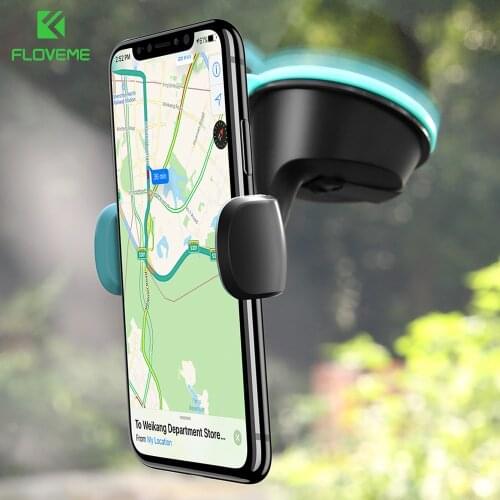 FLOVEME Gravity Car Phone Holder Air Vent Mount Stand For Phone in Car No Magnetic Auto Mobile Holder Smartphone Support Cell