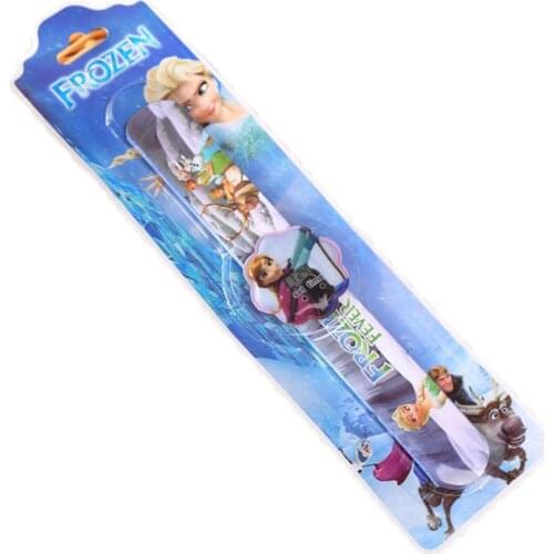 Frozen 2 Wristband Disney anime Movies Figure Random Color Elsa Anna Olaf Cartoon Fashion Toy Girls Christmas Gift