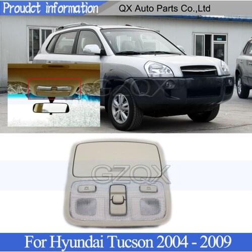 CAPQX Interior Reading Light For Hyundai Tucson 2004 2005 2006 2007 2008 2009 Overhead Interior Roof Light Switch Reading Lamp
