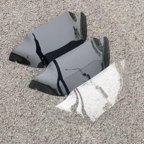 Motorcycle 9" Tint Windshield Windscreen Cover Case for Harley Touring Road Glide FLTR FLTRX 1998-2013