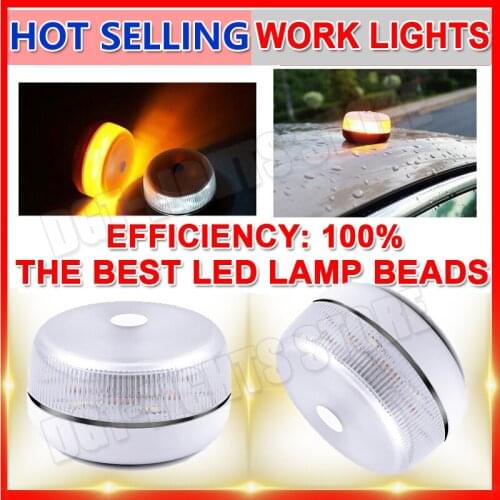 Car Emergency Light V16 Homologated Dgt Help Flash Magnetic Flashing Beacon Roadside Traffic Safety Warn Lamp LED Signal Light