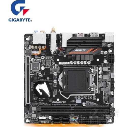 MINI-ITX ITX For Gigabyte GA B360 AORUS GAMING 3 WIFI Motherboard LGA 1151 For Intel B360 Used Desktop Mainboard PCI-E X16 3.0