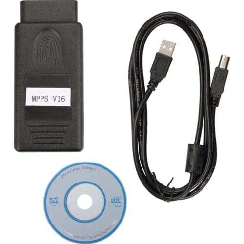 MPPS V16 ECU Chip Tuning for EDC15 EDC16 EDC17 Inkl CHECKSUM CAN Flasher Remap Diagnostic tool ForBMW ForHyundai ForNissan