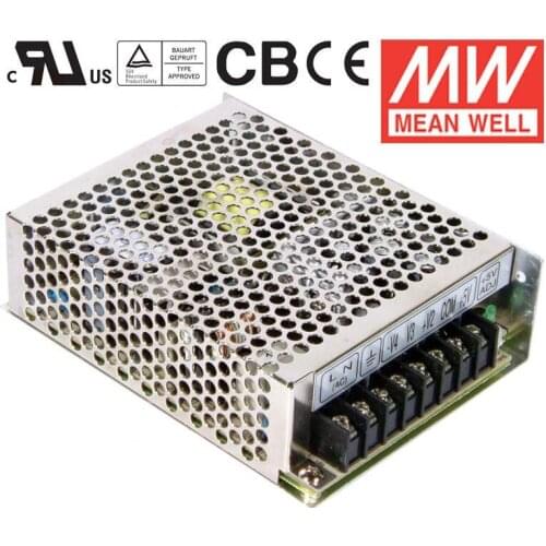 Mingwei S-50-24 Input AC110V/220V Output DC24V 50W Switch Power Supply Adapter