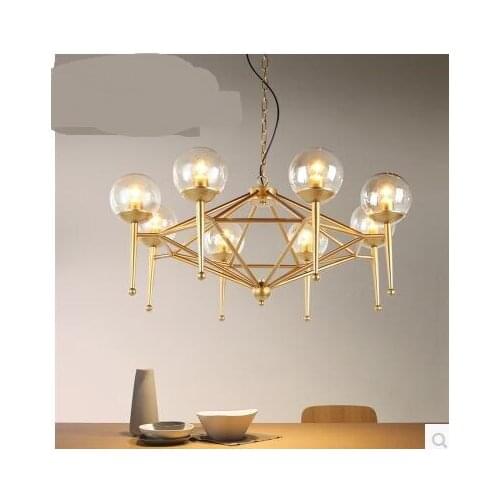 The Nordic model restaurant tenants glass ball after the molecular study of modern minimalist Pendant Lights LO7195