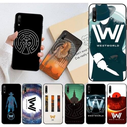 CUTEWANAN Westworld TV Show Soft black Phone Case For Huawei Nova 6se 7 7pro 7se honor 7A 8A 7C Prime2019