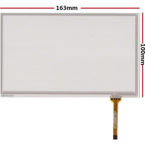 New 7-inch touch screen LCD car DVD GPS navigator HSD070IDW1 D00 E11 handwriting external screen 165*100MM