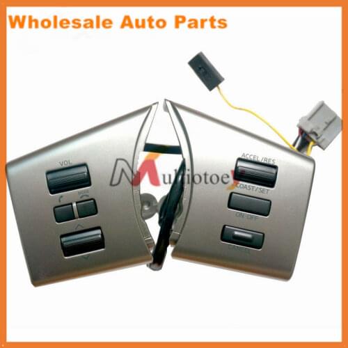 48430-ZL91C 484302Z511 2x Steering Wheel Controls (Left and Right Side) For Nissan Frontier Xterra Pathfinder 2005-2012 Features
