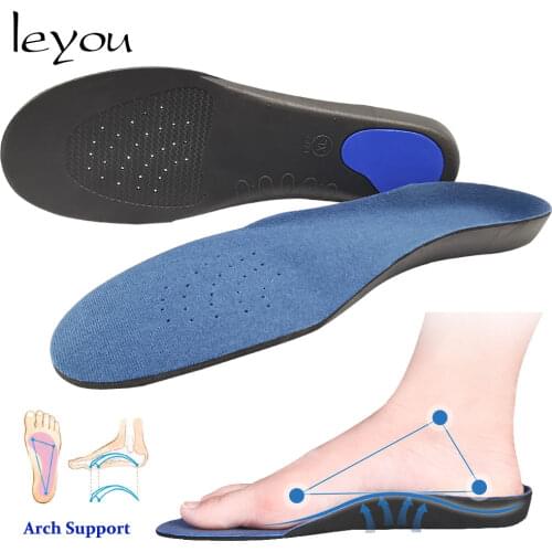 Unisex Flat Feet Arch Support Insoles Orthopedic Shoes EVA Insoles Pad Pain Sport Insoles Shock Absorption Foot Care Pads