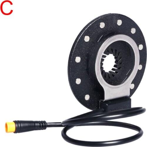 Waterproof Electric Bicycle Pedal Assist Sensor E bike Double Hall 12 Magnet Left/Right Side PAS System DIY eBike Modified D5QD