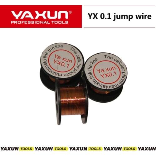 YAXUN PCB link wire jump wire 10PCS/lot Professional Maintenance Copper Wire For Mobile Phone Repair Welding, Free Shipping