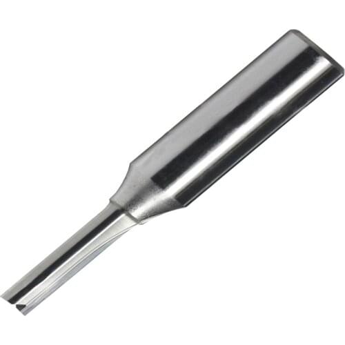 1pc 1/2*5.5*20 Straight double-edged cutter alloy milling cutter woodworking CNC engraving machine cutter slotted 1/2 Shank