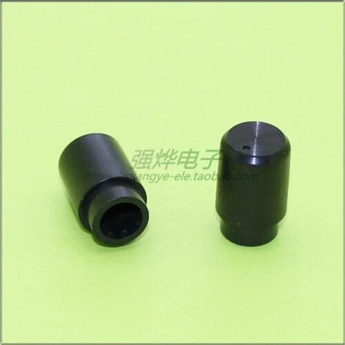 10 pieces 10*15.5MM plastic nickel-plated knob potentiometer knob panel volume adjustment knob flower shaft inner hole 6MM