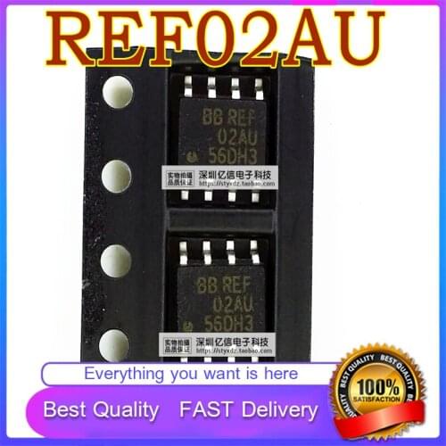 10Pcs/Lot New Original REF02AU PRECISION Voltage REFERENCE Chip PATCH SOP8 PACKAGE