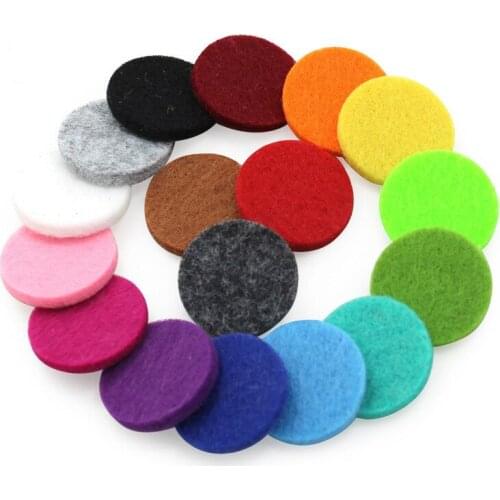100Pcs Thicken Round Wool Felt Diy Crafts for Kids Colorful 3mm Felt Material DIY Sewing FabricToys Bags Headwear Appliques