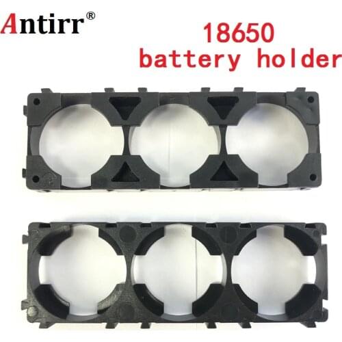 18650 Lithium Cell Cylindrical Battery Case Holder Batteries Pack Plastic Holder Bracket For Diy Battery Pack free shipping