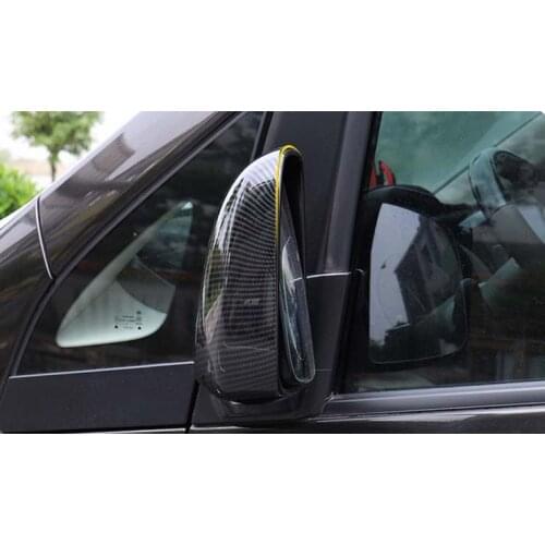 Carbon Fiber Style Rearview Side Mirror Cover Trim for 2009-2020 Nissan NV200 Mirror 2PCS