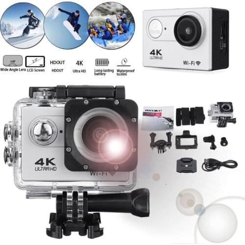 4K Action Camera With Ultra HD 1080p Screen Underwater 30m Waterproof Sport Camera Go Extreme Pro Cam Video Waterproof Camcord