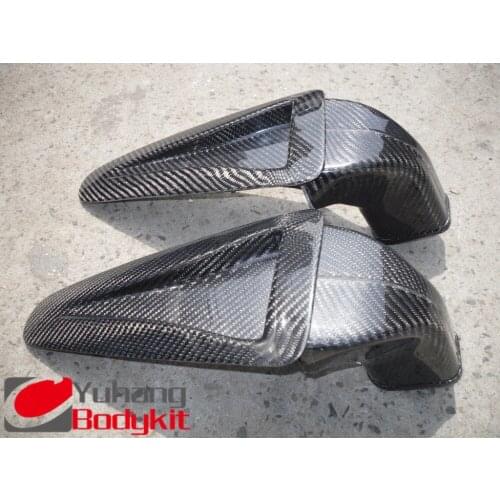 Auto Parts CF Skyline R35 GTR OEM Hood Vents With Air Tunnel (Pair) Carbon Fiber