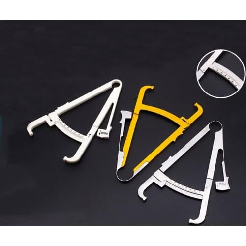 Household sebum clamp fat caliper body fat clamp tape measure skinfold thickness gauge body fat fitness measuring instrument