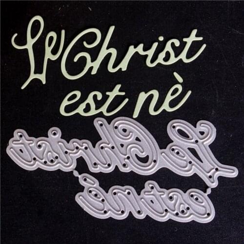 French word Metal Cutting Dies for Diy Scrapbooking Die Cut New 2018 Cuts for Paper Card Making Craft Embossing I love you