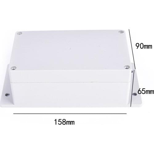 158*90*65mm Waterproof Plastic Enclosure Box Electronic Project Instrument Case Outdoor Junction Box Housing DIY