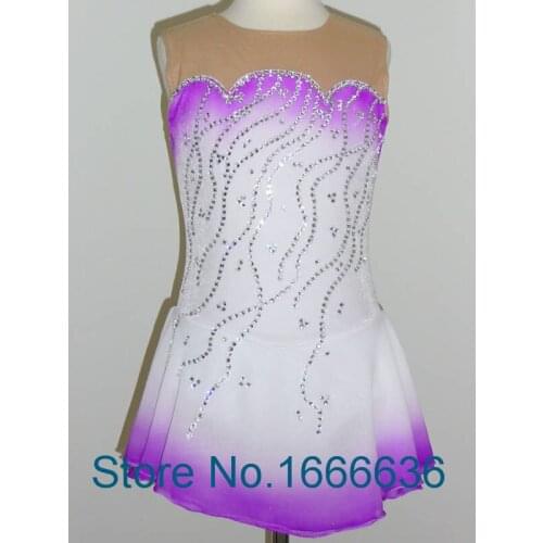 Hot Sales Custom Figure Skating Dresses For Women Elegant New Brand Vogue Ice Skating Dresses For Competition DR2891