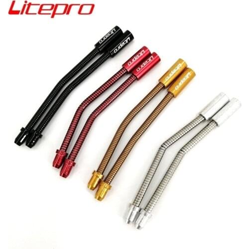 Litepro V Brake Curved Tube Guide Tube Stainless Steel Brake Cable Hose Linear Pull Brake Noodles