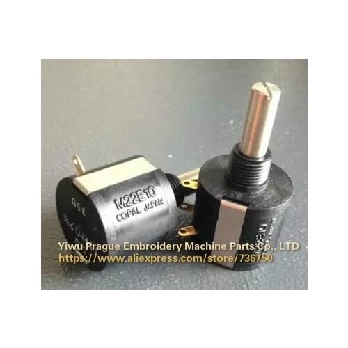 Original Copal Japan Potentiometer M22E10 1K 6mm shaft TAJIMA Barudan SWF embroidery machine spare parts store 736750