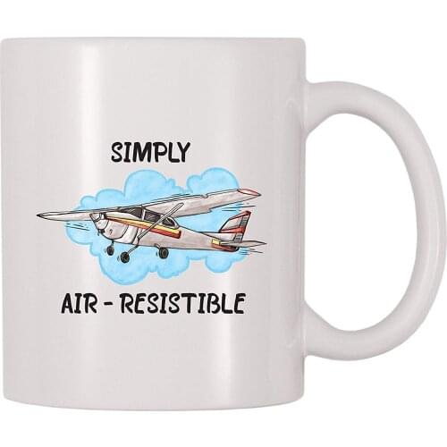 Simply Air-Resistable Airplane Coffee Mug (11 oz)