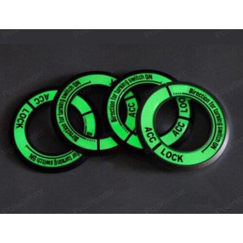 For Subaru XV Forester outback legacy Impreza luminous cay styling Ignition Switch cover Ring